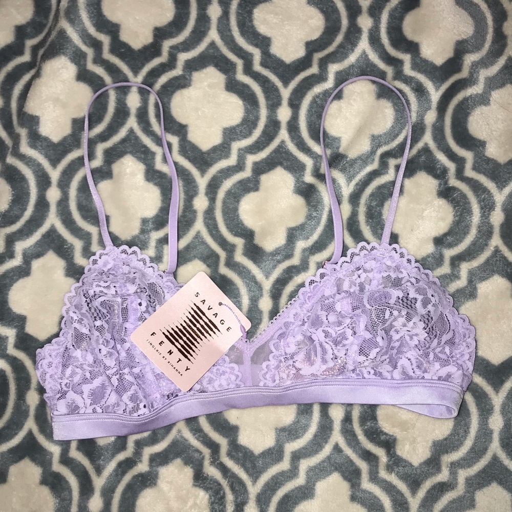 Savage X Fenty lace bralette